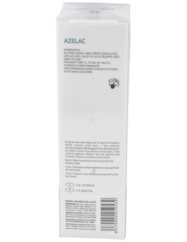 Azelac Locion Cara-Cuerpo-Cuero Cabelludo 100Ml. de Sesderma