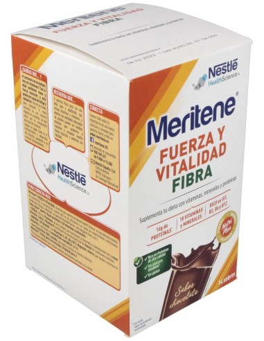 Meritene Fibra Chocolate 14Sbrs. de Meritene