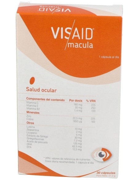 Visaid Macula 30Cap. de Visaid