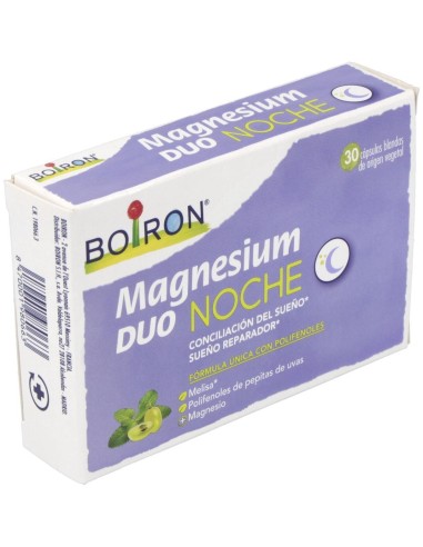 Magnesium Duo Noche 30Cap. de Boiron
