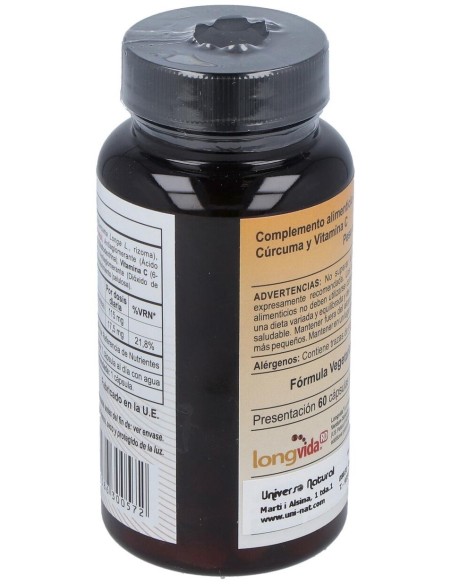 Longvida Curcuma 60Cap. de Vbyotics