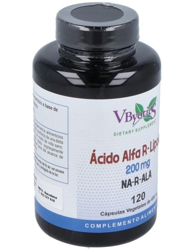 Acido Alfa R-Lipoico 120Cap. de Vbyotics