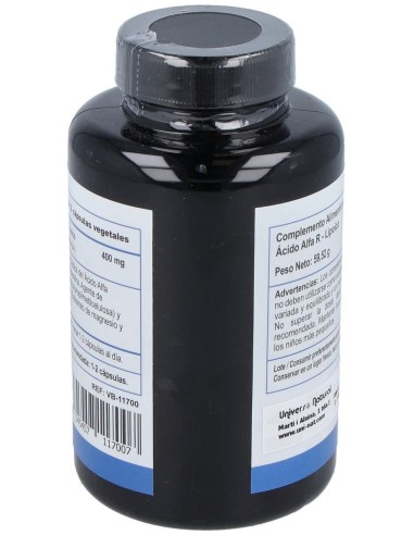 Acido Alfa R-Lipoico 120Cap. de Vbyotics