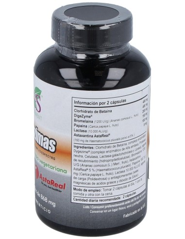 Superenzimas Formula Vegetariana 90Cap. de Vbyotics