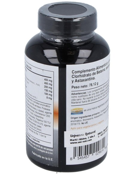 Superenzimas Formula Vegetariana 90Cap. de Vbyotics