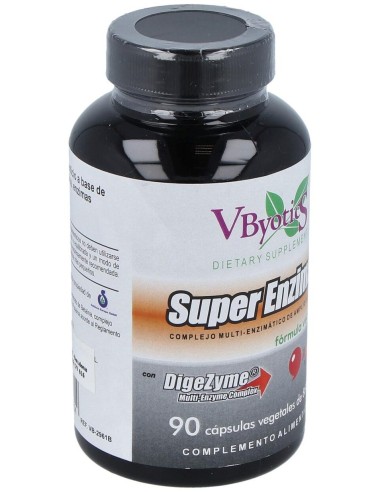 Superenzimas Formula Vegetariana 90Cap. de Vbyotics
