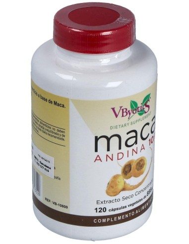 Maca Andina 700Mg. 120Cap.. de Vbyotics