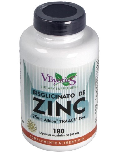 Zinc Bisglicinato 180Cap. de Vbyotics