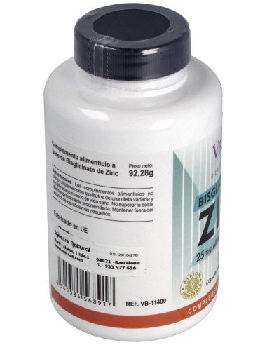 Zinc Bisglicinato 180Cap. de Vbyotics