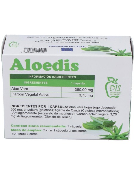 Aloedis Aloe Vera 60Cap. de Dis