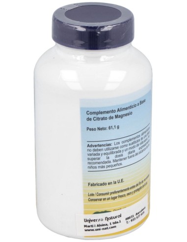 Magmax Citrato De Magnesio 500Mg. 100Cap. de Vbyotics
