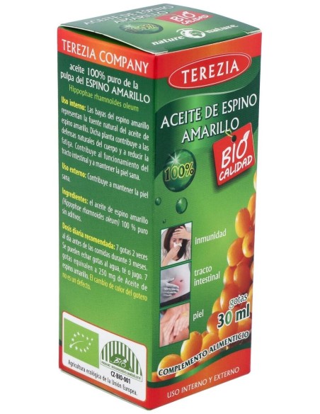 Aceite De Espino Amarillo Gotas 30Ml. de Terezia