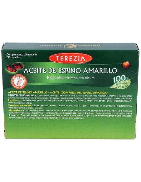 Aceite De Espino Amarillo 60Cap. de Terezia