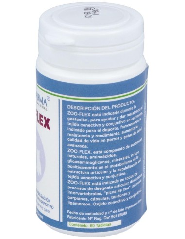 Zoo-Flex Perros Y Gatos 60Comp. de Zoopharma Vet