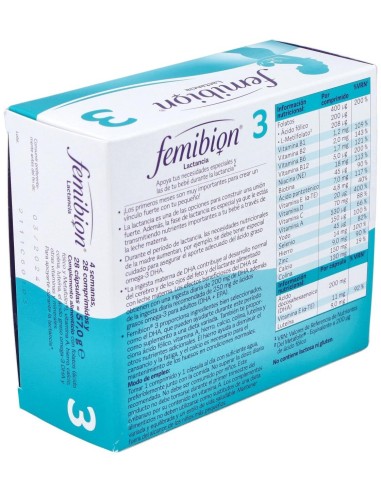 Femibion 3 Lactancia 28Comp.+28Cap. de Femibion