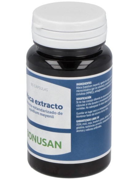 Maca Extracto 350Mg. 60Cap. de Bonusan
