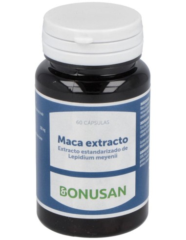 Maca Extracto 350Mg. 60Cap. de Bonusan