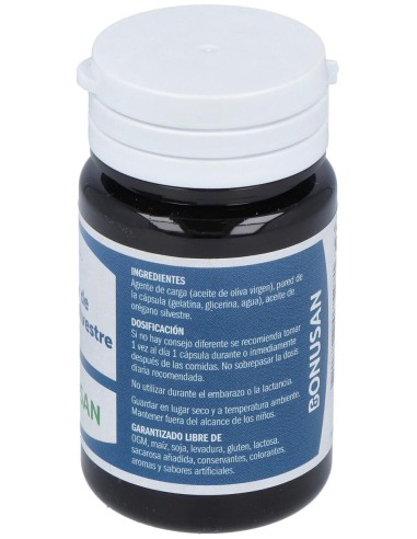Aceite De Oregano Silvestre 60Cap. de Bonusan