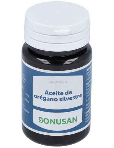 Aceite De Oregano Silvestre 60Cap. de Bonusan