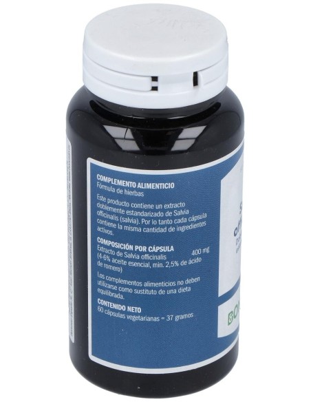 Salvia Officinalis Extracto 60Vcap. de Bonusan