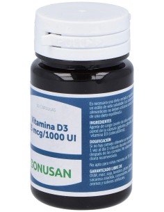 Vitamina D3 25Mcg/1000Ui 90Cap. de Bonusan 2