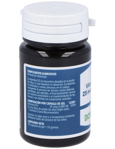 Vitamina D3 25Mcg/1000Ui 90Cap. de Bonusan