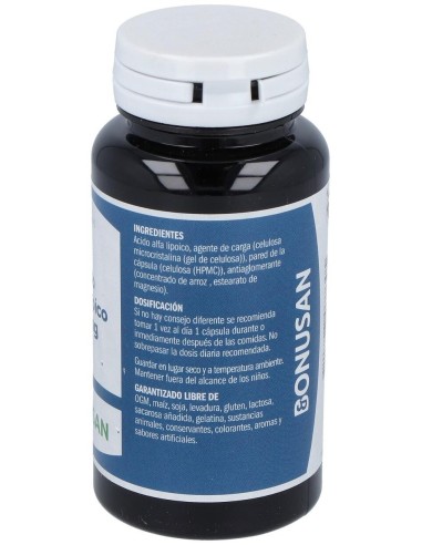 Acido Alfa Lipoico 300Mg. 60Cap. de Bonusan