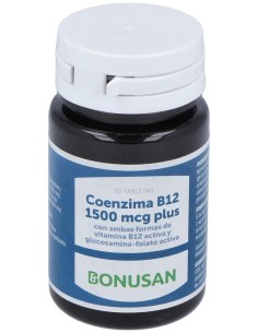 Coenzima B12 1500Mcg. 90Comp. de Bonusan 2