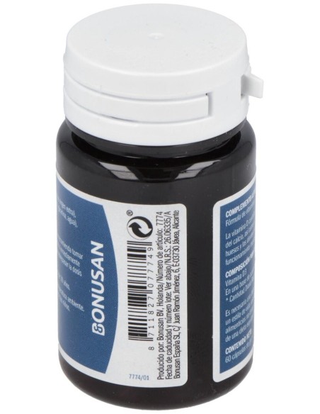 Vitamina D3 75Mcg/3000Ui 60Perlas de Bonusan