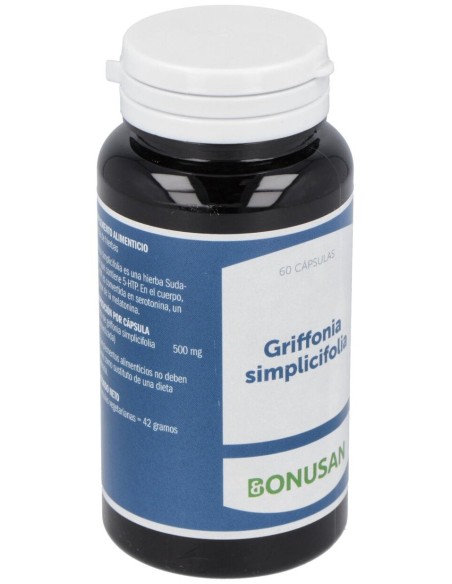 Griffonia Simplicifolia 60Vcap. de Bonusan