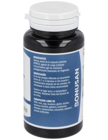 Taurina 600Mg. 60Vcap. de Bonusan