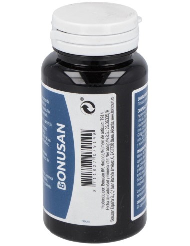 Hiperico-Ginkgo-Ginseng Siberiano Extracto 90Vcap. de Bonusan