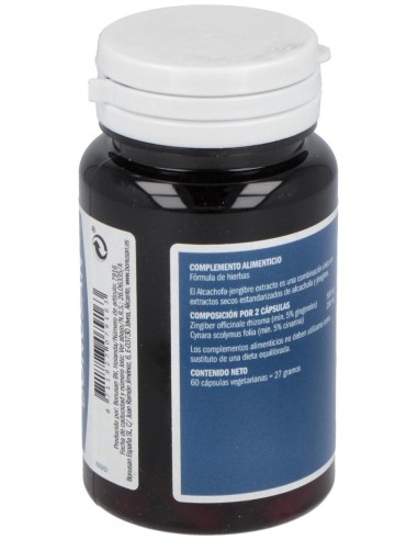 Alcachofa-Jengibre Extracto 60Vcap. de Bonusan