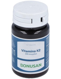 Vitamina K2 100Mcg. Plus 60Comp. de Bonusan 2