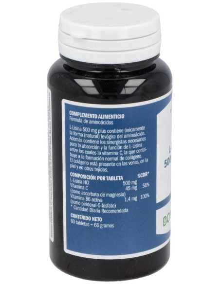 L-Lisina 500Mg. Plus 60Comp. de Bonusan
