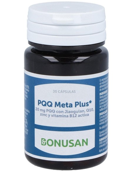Pqq Meta Plus 30Cap. de Bonusan