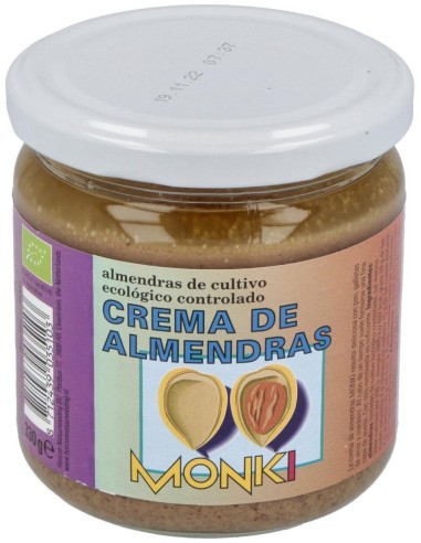 Crema De Almendra Bio 330 g  de Monki