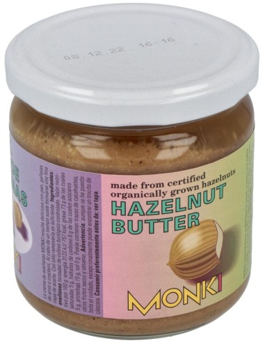 Crema De Avellanas Sin Sal Bio 330 g  de Monki