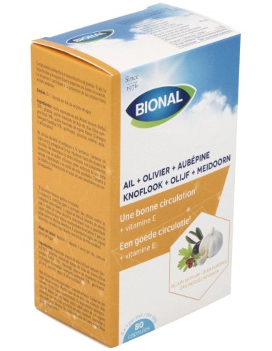 Tensifit Xtra (Ajo+Olivo+Espino Blanco) 80Cap. de Bional