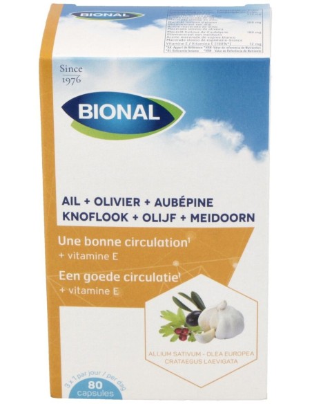 Tensifit Xtra (Ajo+Olivo+Espino Blanco) 80Cap. de Bional