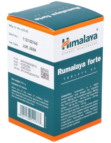 Rumalaya Forte 60Cap. de Himalaya