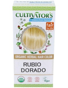 Rubio Dorado Tinte Organico 100Gr. Ecocert de Cultivators 2