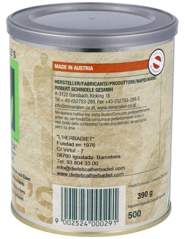 Mineralien 500Cap. de Schindeles