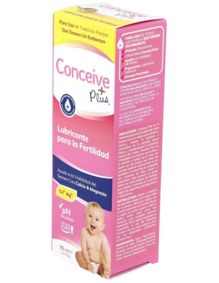 Lubricante Conceive Plus Tubo 75Ml. de Sasmar