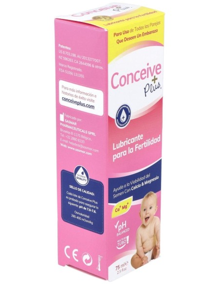 Lubricante Conceive Plus Tubo 75Ml. de Sasmar