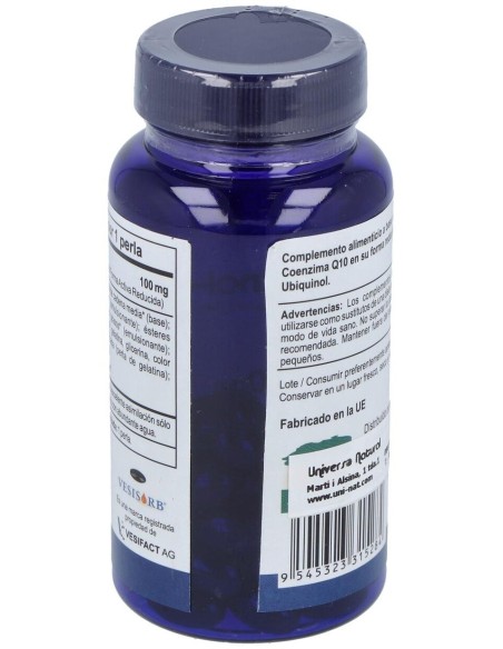 Ubiquinol Qh +Vesisorb 50Perlas de Vbyotics