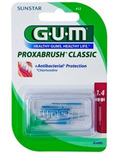 Recambio Cepillo Dental Cilíndrico 8Un 612 de Gum 2