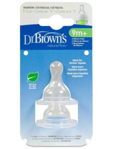 Tetina Options B/Estre Sili Redon Cere Ny +9M 2Un de Dr. Brown´S 2