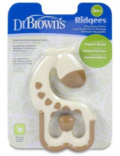Mordedor Refrig Ridgees Masajeador Jirafa +3M 1Un de Dr. Brown´S 2