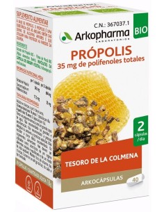 Propolis 40 Arkocapsulas. Bio Arkopharma 2